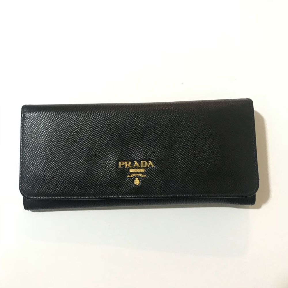 Prada long wallet